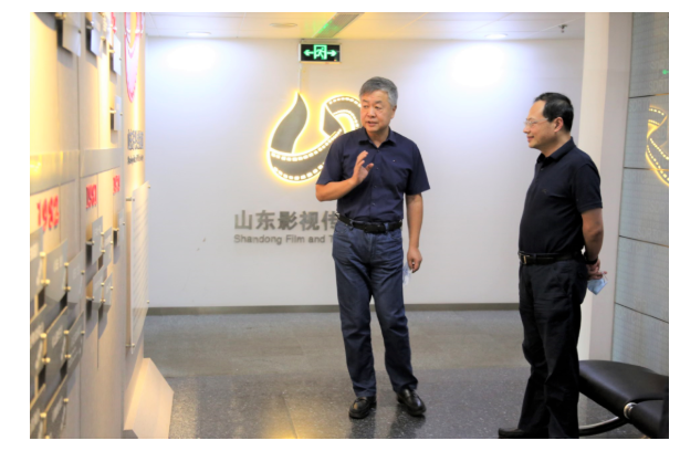 省委常委、省委宣传部部长于杰到山东影视传媒集团调研指导