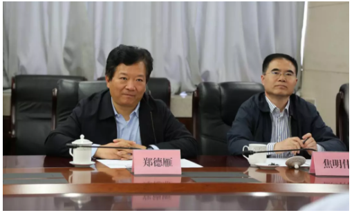 青岛市北区区委书记郑德雁一行到山东影视传媒集团调研