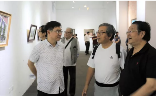 山影集团退休干部一行参观星工坊